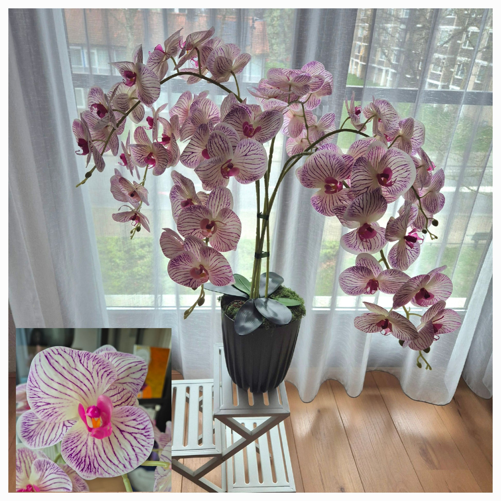 Luxe Lavendel Orchidee Decoratie