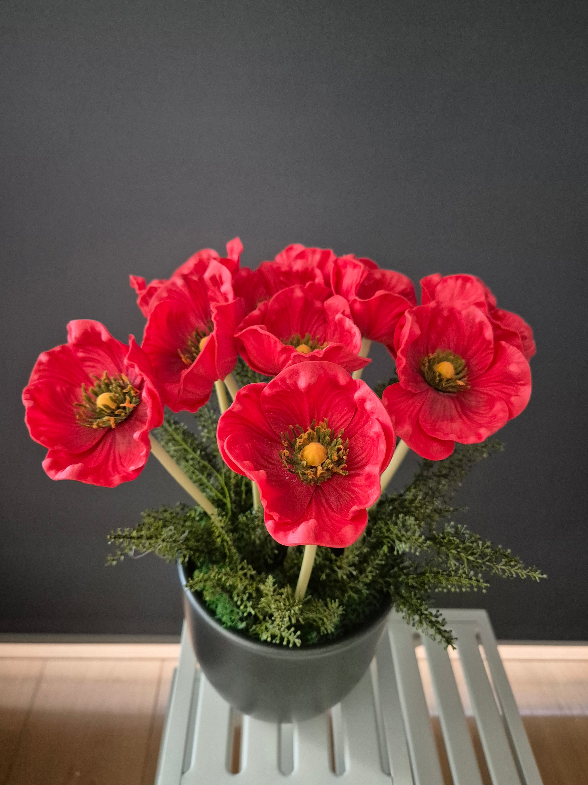 Poppy klaproos decoratie